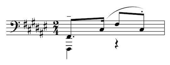 Claude Debussy: Habanera-Rhythmus T. 67