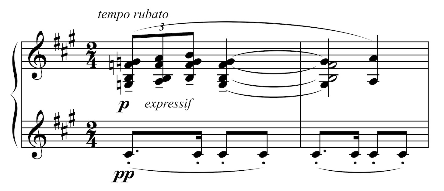 Claude Debussy: Habanera-Rhythmus T. 