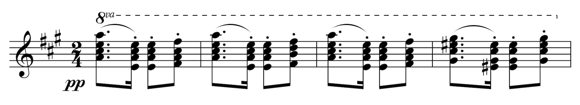 Claude Debussy: Habanera-Rhythmus T. 