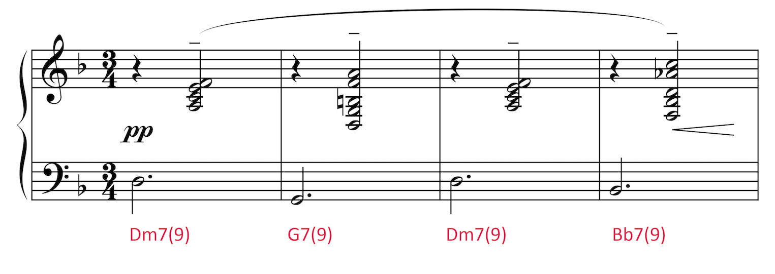 Danse profane Notenbeispiel 5