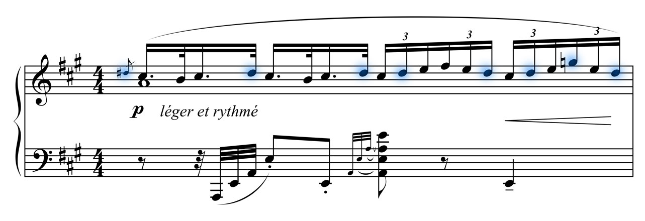 L'isle joyeuse, Takt 9