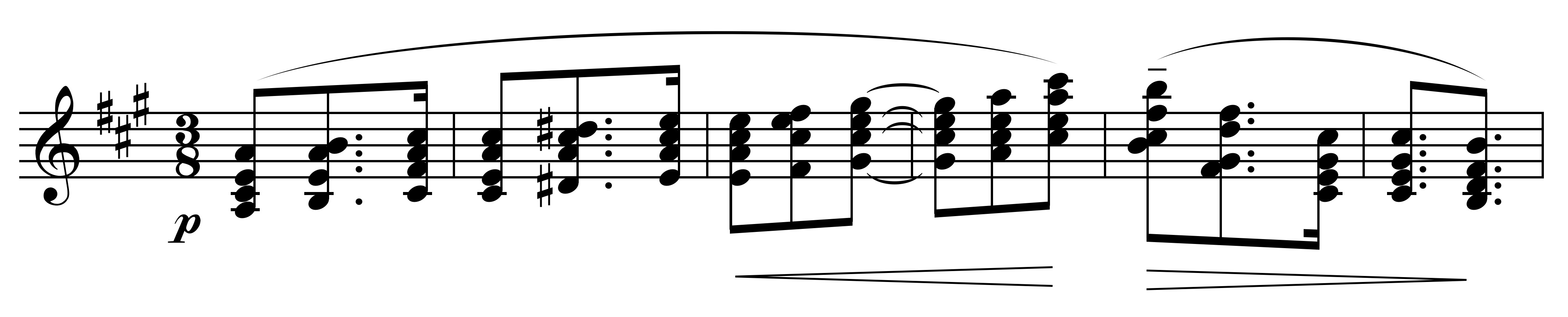 L'isle joyeuse, Takt 67-72